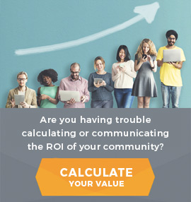 Calculating the ROI of community