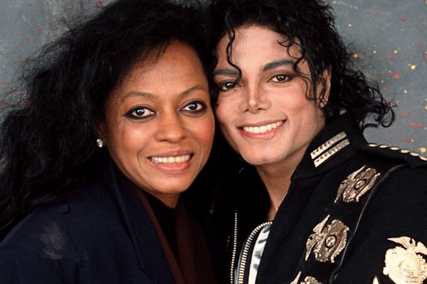 Diana Ross and Michael Jackson