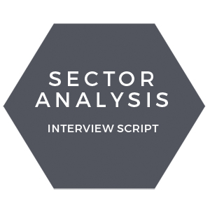 Sector analysis interview script