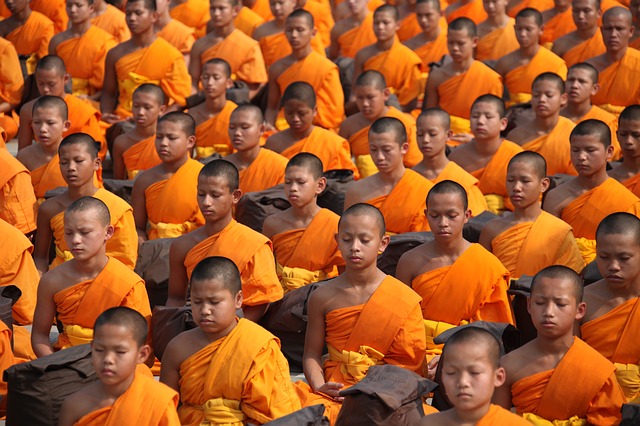 A group of monks