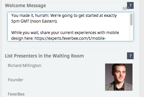 welcomemessage