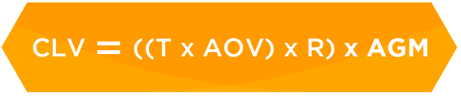 CLV = ((T x AOV) x R) x AGM